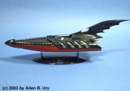Maquette en métal Batmobile Bat
